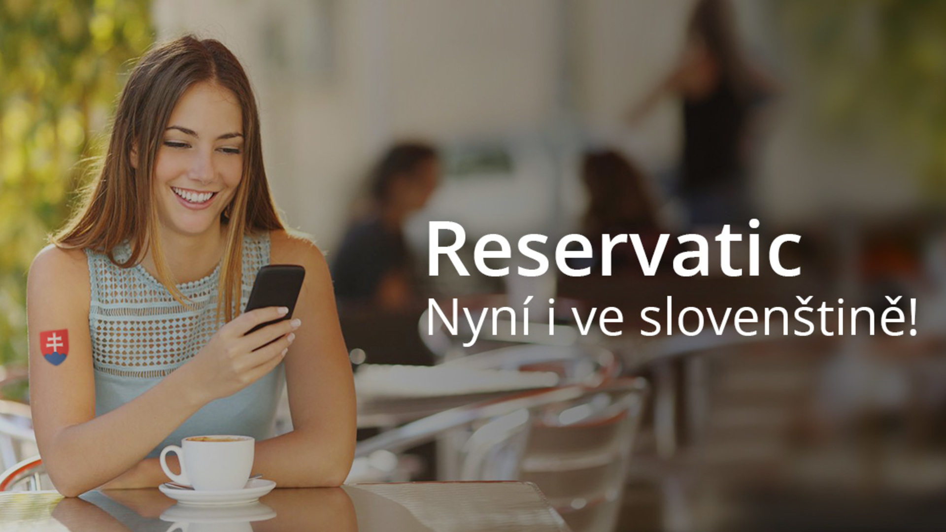Reservatic je nyní ve slovenštině
