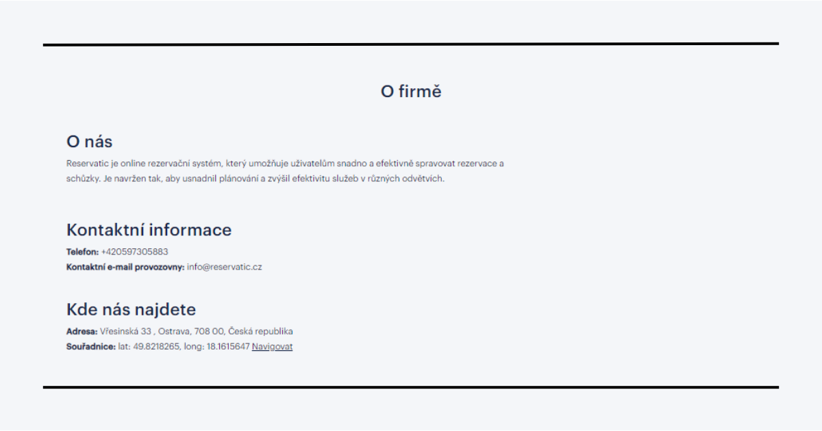 Fügen Sie Ihre E-Mail zu den Basisdaten Ihrer Einrichtung hinzu